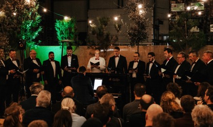 Kerstconcert met Hollands Mannen Ensemble voor ondernemers